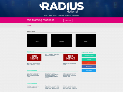spradicnetwork.com snapshot
