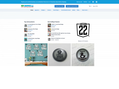 4x4graphics.com snapshot