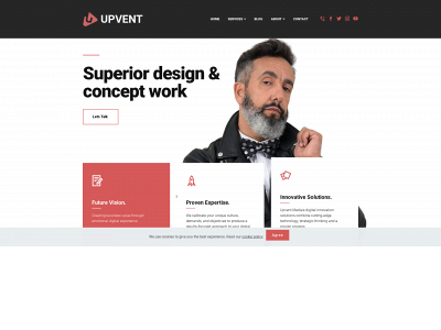 upventmedia.com snapshot