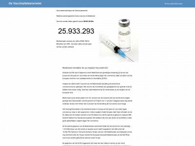 devaccinatiebarometer.nl snapshot