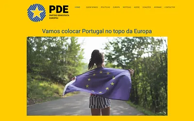 partidoeuropeu.org snapshot