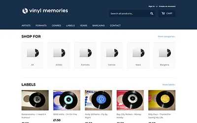 vinylmemories.co.uk snapshot