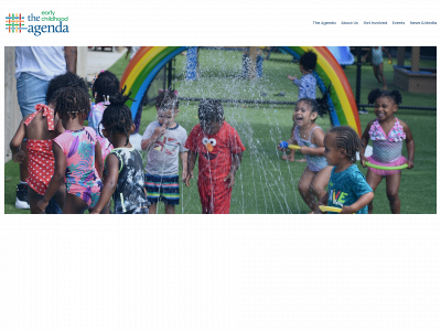 earlychildhoodagenda.org snapshot
