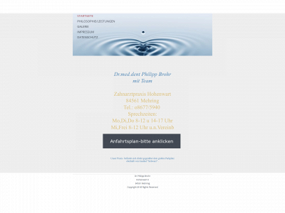 drbrohr.de snapshot