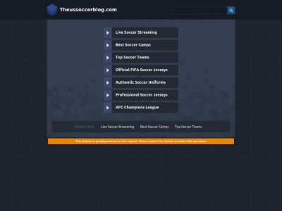 theussoccerblog.com snapshot