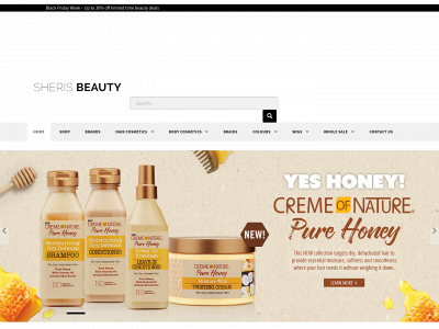 sherisbeauty.com snapshot