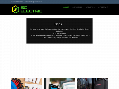 scelectric.co.uk snapshot