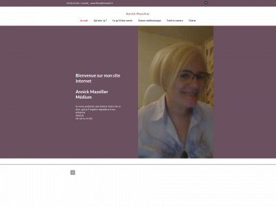 annickmazelliermedium.fr snapshot