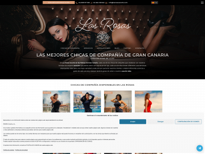 lasrosasescorts.com snapshot