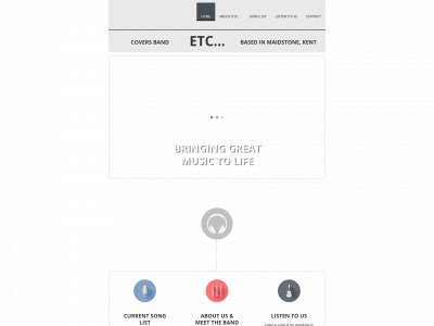 etccoversband.co.uk snapshot