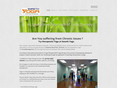 swasthyoga.com snapshot