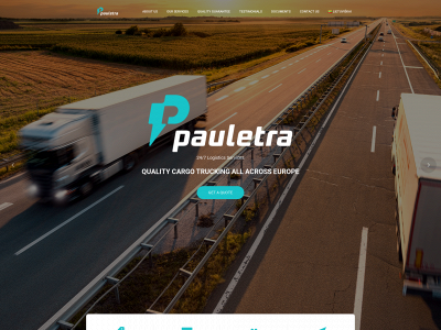 pauletra.com snapshot