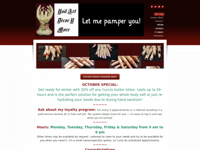 nailartdecornmore.com snapshot