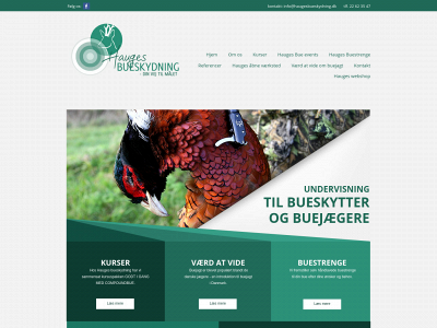 haugesbueskydning.dk snapshot