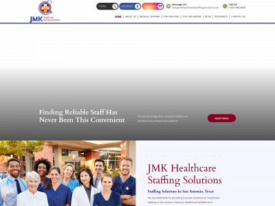 jmkhealthcarestaffingsolutions.com snapshot