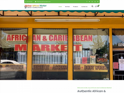 msjoysafricanmarket.com snapshot