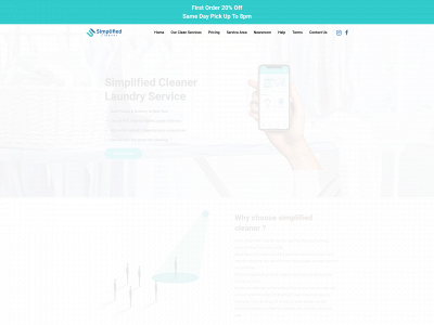 simplifiedcleaner.com snapshot