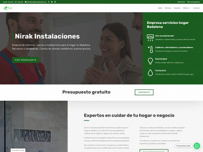 www.nirakinstalaciones.com snapshot