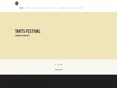 tartsfestival.weebly.com snapshot