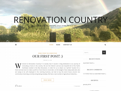 renovationcountry.com snapshot