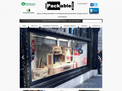 packable.co.uk snapshot