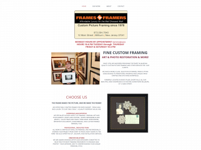 framesandframers.com snapshot