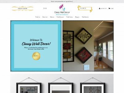 classywalldecor.com snapshot