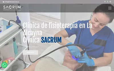 clinicasacrum.es snapshot