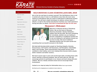 fisherkarate.com snapshot