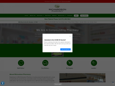 www.richardsonpharmacy.com snapshot