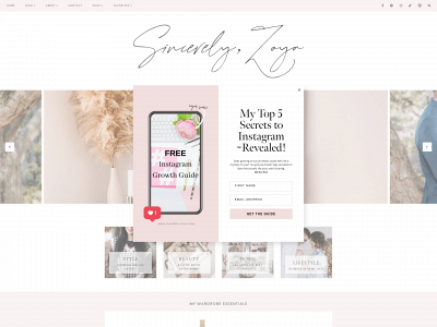 sincerelyzoya.com snapshot