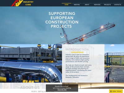 industrycore.nl snapshot