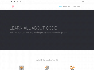 marikoding.com snapshot