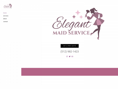 www.elegantmaidservice.com snapshot