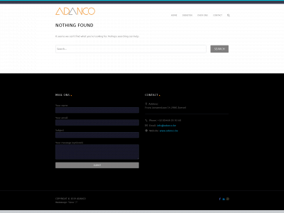 adanco.be snapshot