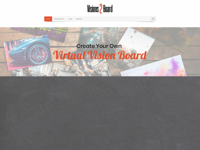 visions2board.com snapshot