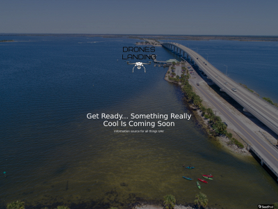 droneslanding.com snapshot