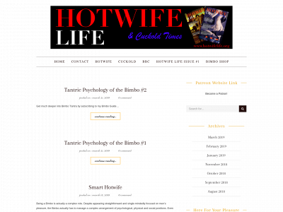 hotwifelife.org snapshot