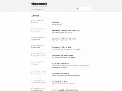 thecrumb.com snapshot