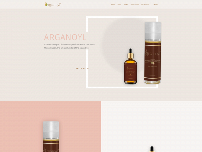 arganoyl.com snapshot