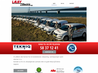 laeby-electric.dk snapshot