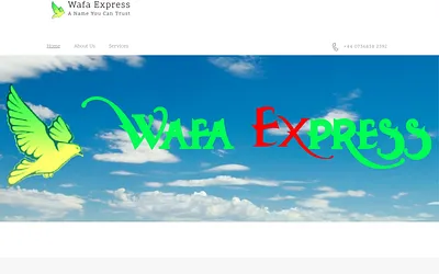 wafaexpress.com snapshot