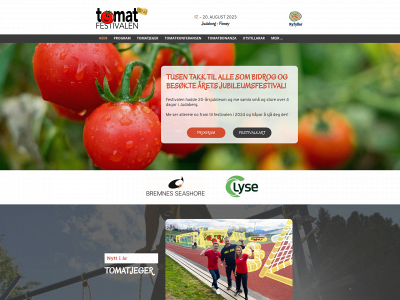tomatfestivalen.no snapshot