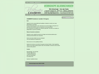 casamentobloemen.be snapshot