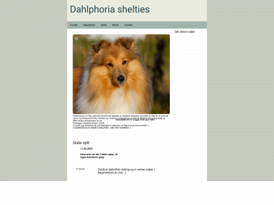 dahlphoria.com snapshot