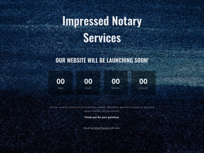 impressednotary.com snapshot