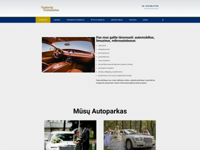vestuviutransportas.lt snapshot