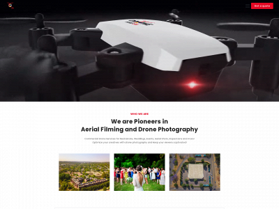 dronehiresa.com snapshot