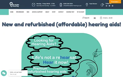 hearingaids-direct.co.uk snapshot