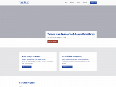 tangentservices.com snapshot